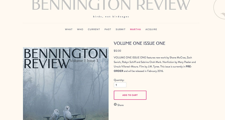 The Bennington Review